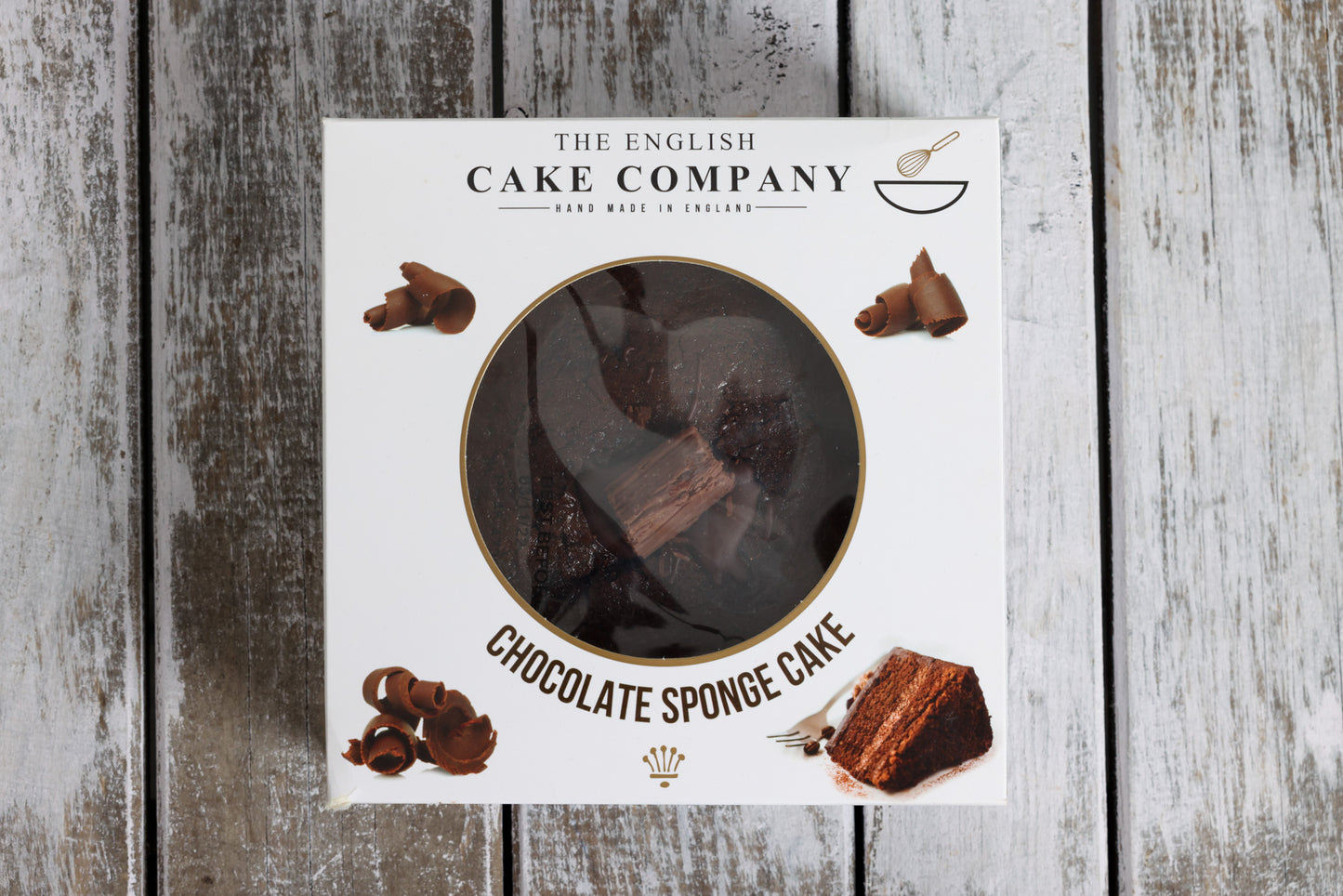 Premium Double Chocolate Flake Sponge Cake 6"