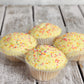 4 Pack Premium Zesty Lemon Filled Muffins